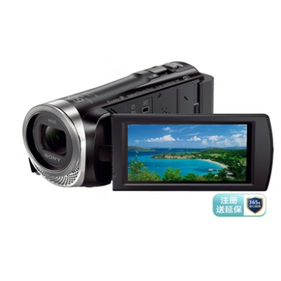 摄像机：索尼（SONY）HDR-CX450 含64GSD卡2个，UV镜，备用电池1个，包，三脚架等；